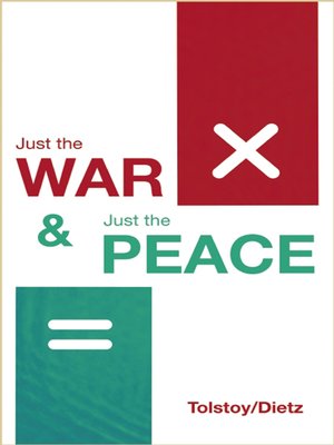 cover image of Just the War, Just the Peace